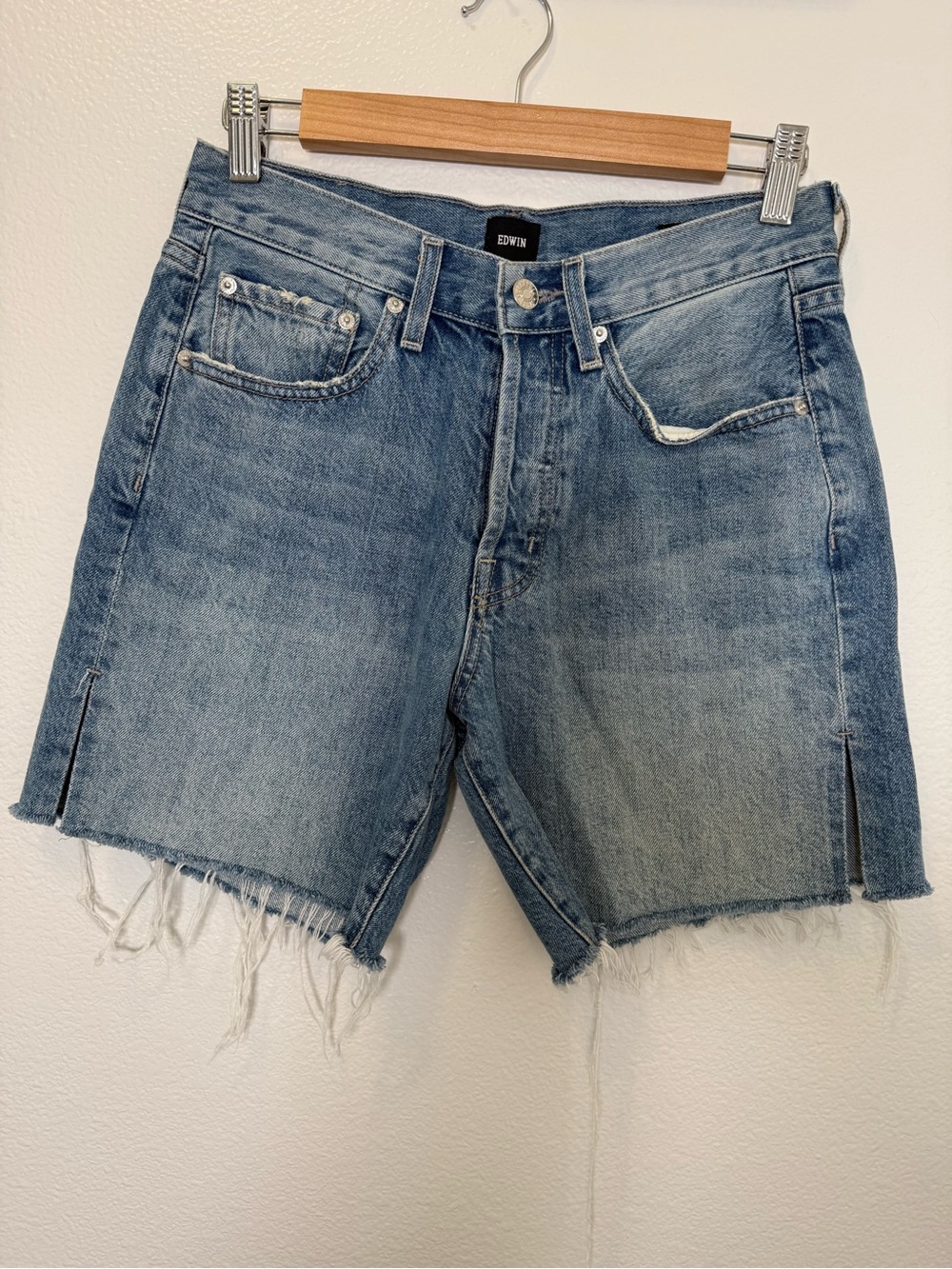 Edwin Cai Cut Off Shorts 7 inch Inseam Corsica